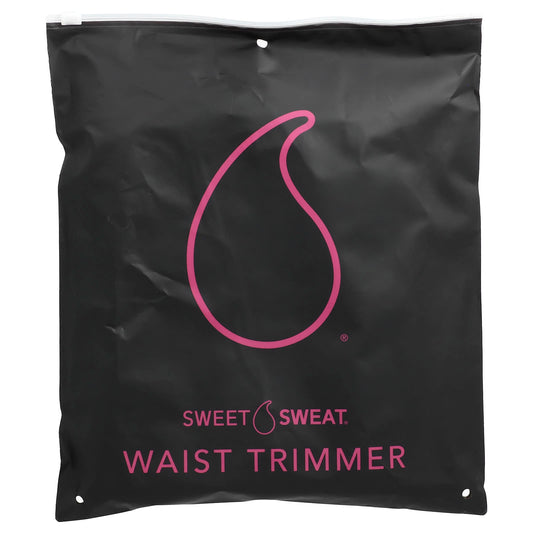 Sports Research, Sweet Sweat®, Waist Trimmer, Medium, Black & Pink, 1 Belt - Image 1