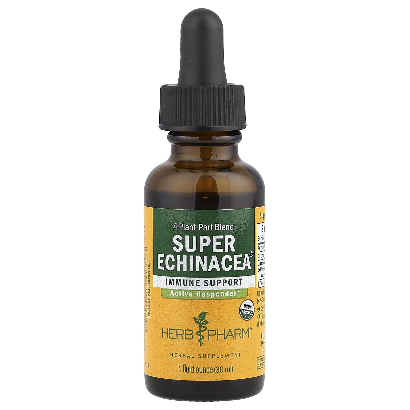 Herb Pharm Super Echinacea Liquid Extract for Immune Support - Image 1