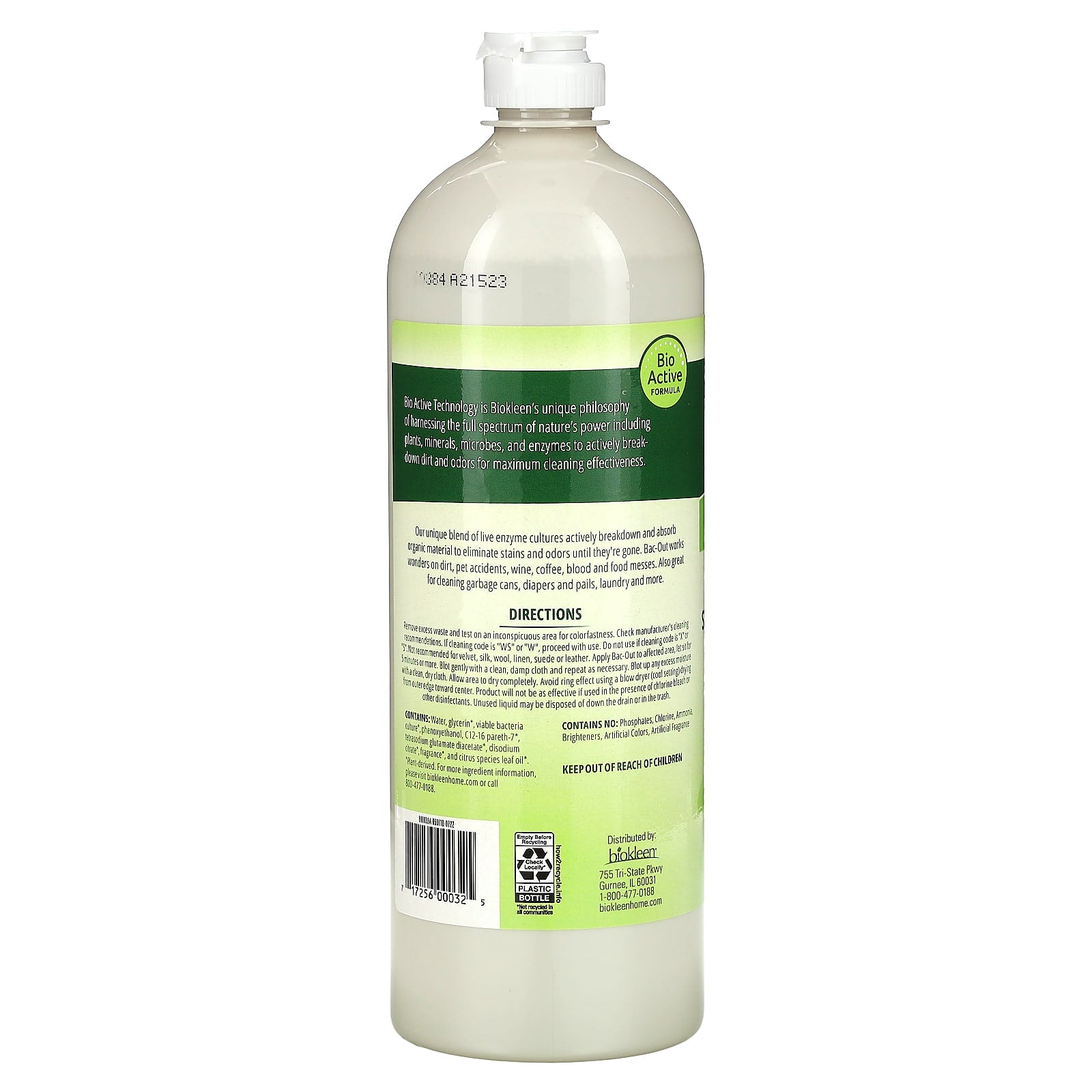 Effective Carpet Stain & Odor Removal with Biokleen Bac-Out 32oz - Image 2