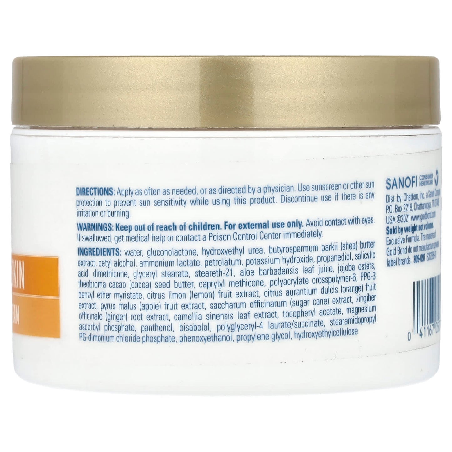 Gold Bond Daily Skin Therapy Cream for Rough & Bumpy Skin, Fragrance Free - Image 2