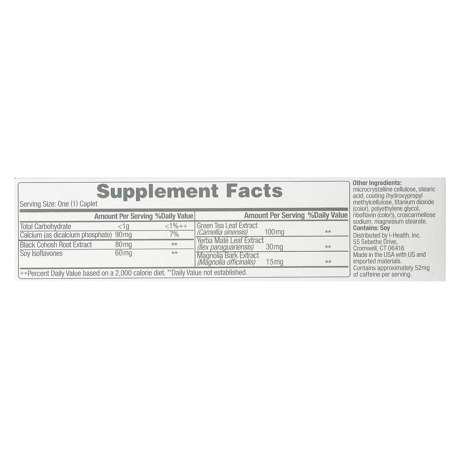 Estroven Menopause Relief & Stress Energy Boost, 28 Caplets - Image 2