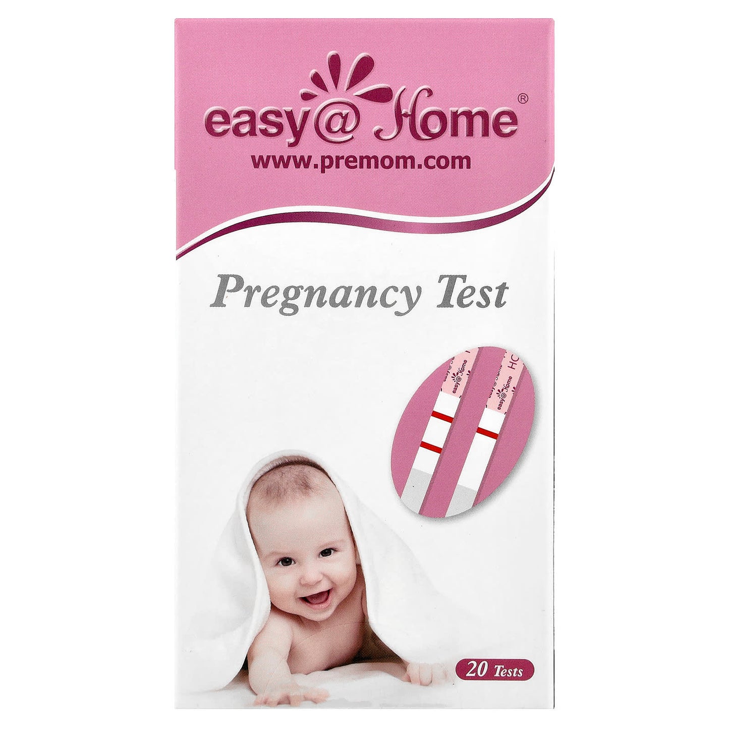 Early Pregnancy Test Strips by Easy@Home - Accurate & Cost-Effective - Image 1