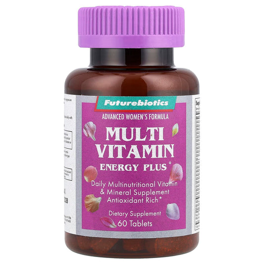 Futurebiotics Women's Multi Vitamin Energy Plus Supplement - 60 Tablets - Image 1