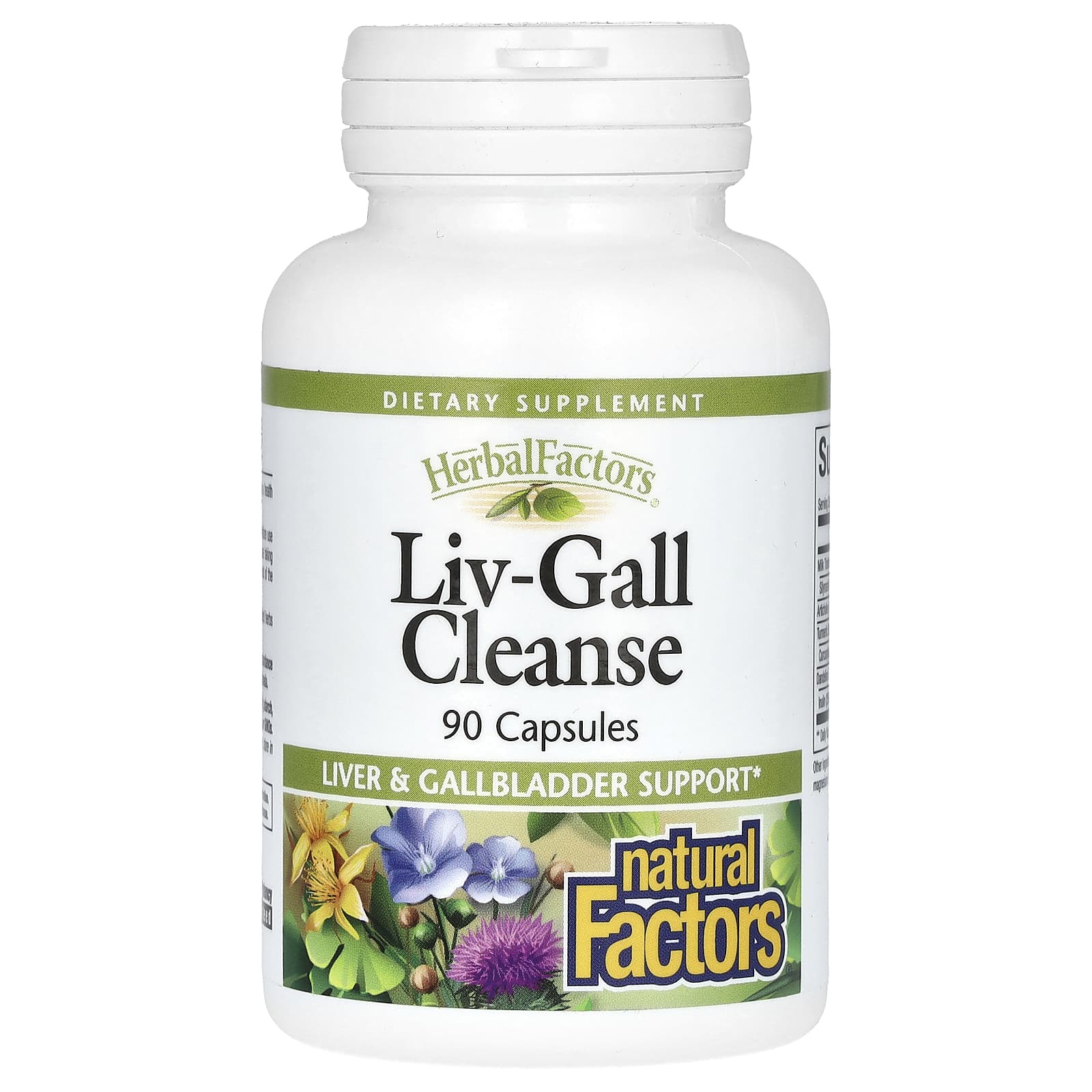Natural Factors, Liv-Gall Cleanse, 90 Capsules - Image 1