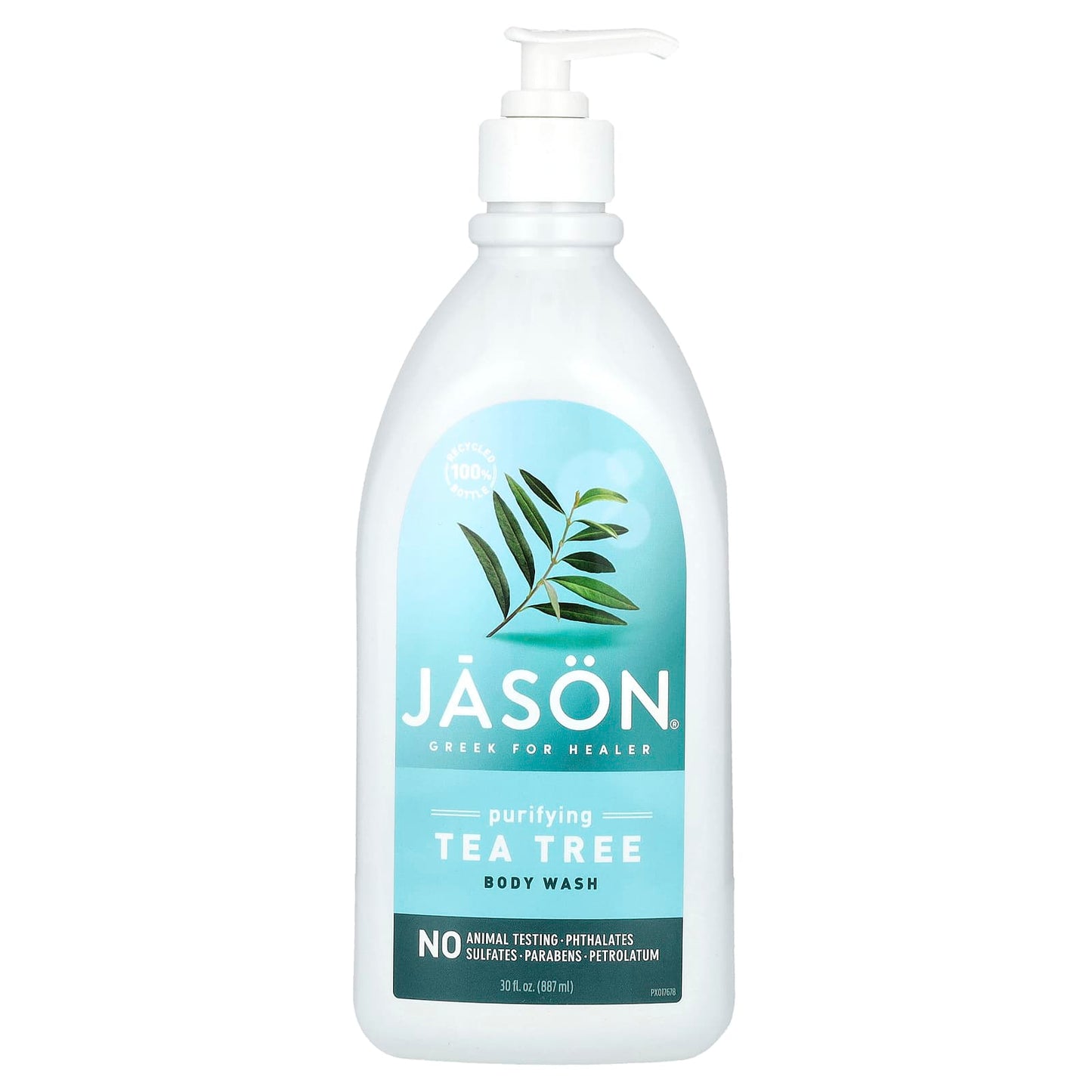 Tea Tree Body Wash for Balanced Skin by Jason Natural, 30 fl oz - Image 1