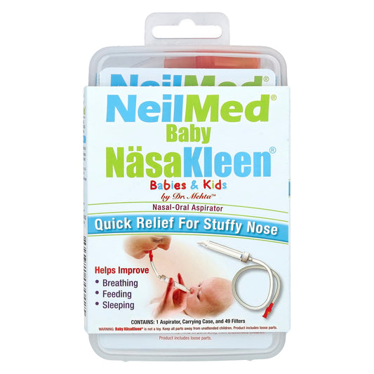 Squip, NeilMed NasaKleen, Babies & Kids Nasal-Oral Aspirator, 1 Kit - Image 1