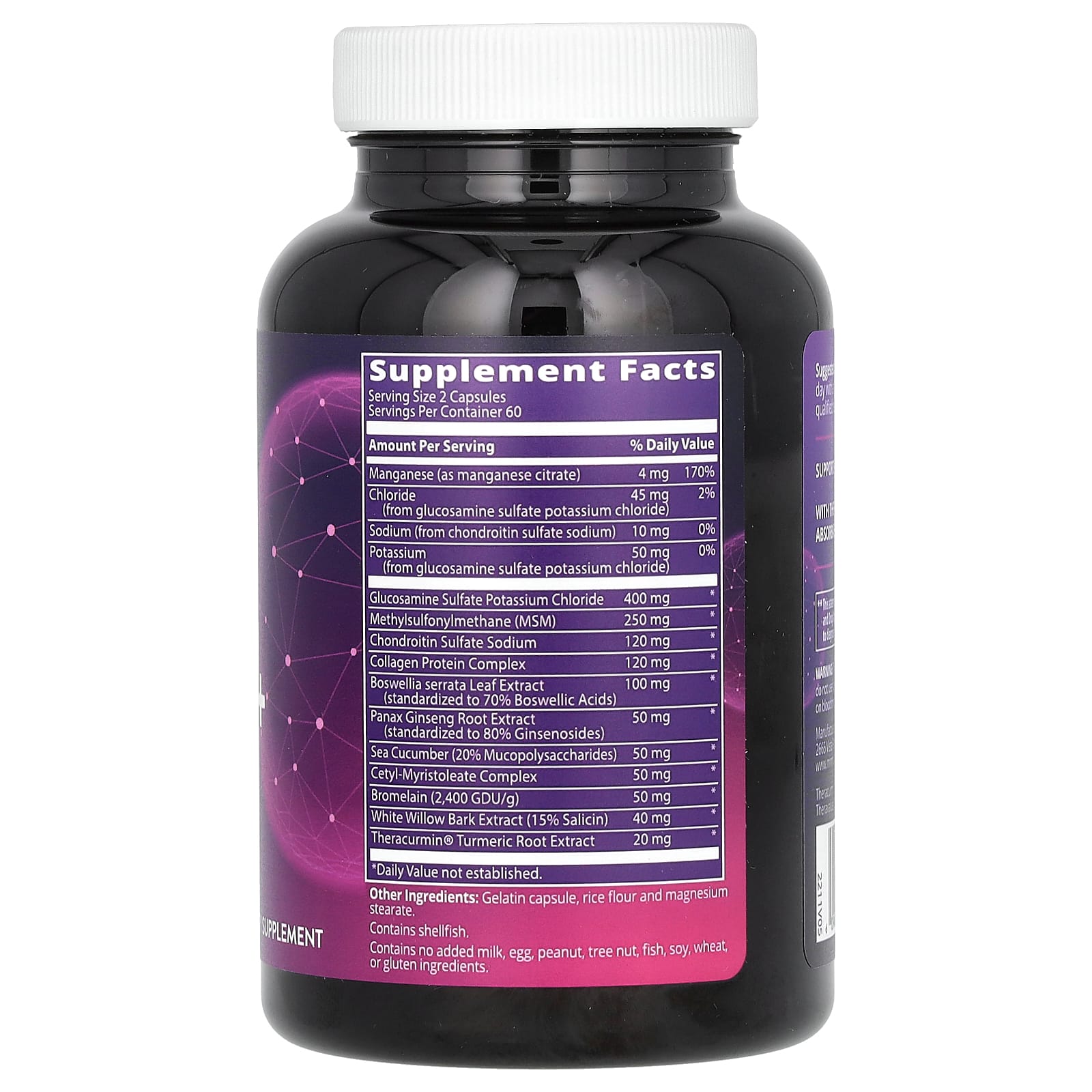 MRM Nutrition, Joint Synergy +, 120 Capsules - Image 2