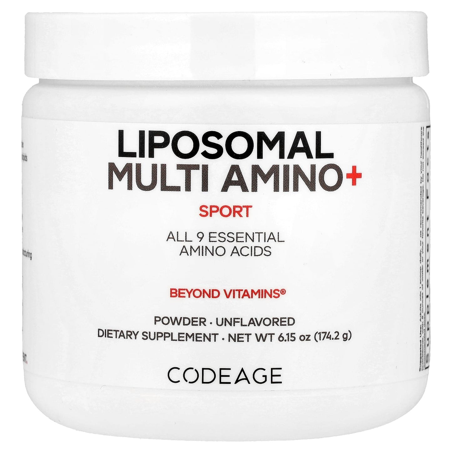 <strong>Codeage Liposomal Multi Amino+ Powder</strong> - Essential Amino Acids Supplement with Liposomal Delivery - Image 1
