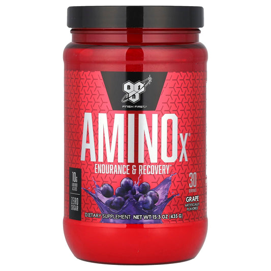 BSN AminoX Endurance & Recovery Grape 15.3 oz - Image 1