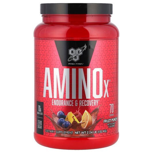 BSN AminoX Endurance Recovery 2.24 lb Fruit Punch - Image 1