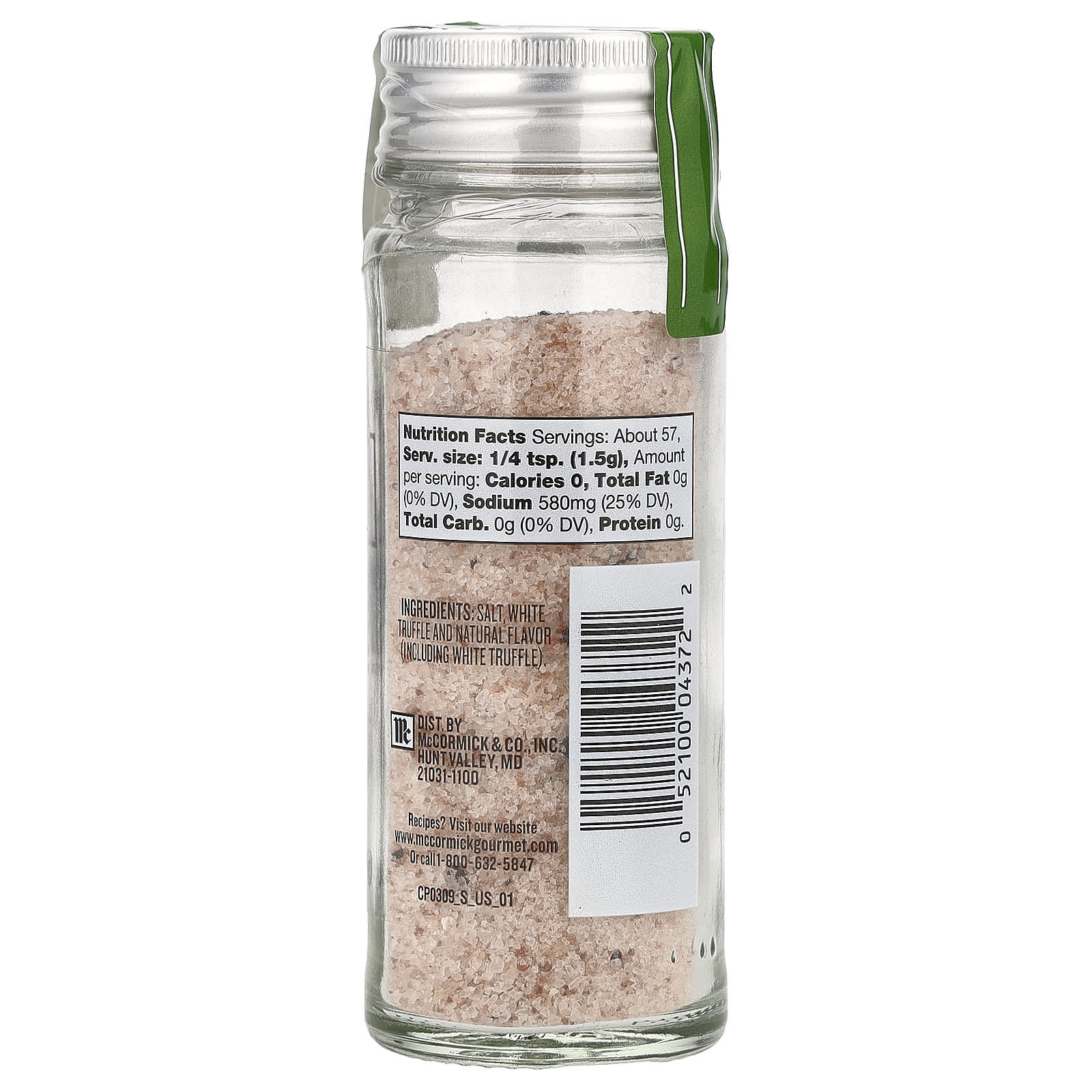 McCormick Gourmet Global Selects, White Summer Truffle Salt , 3 oz (85 g) - Image 2