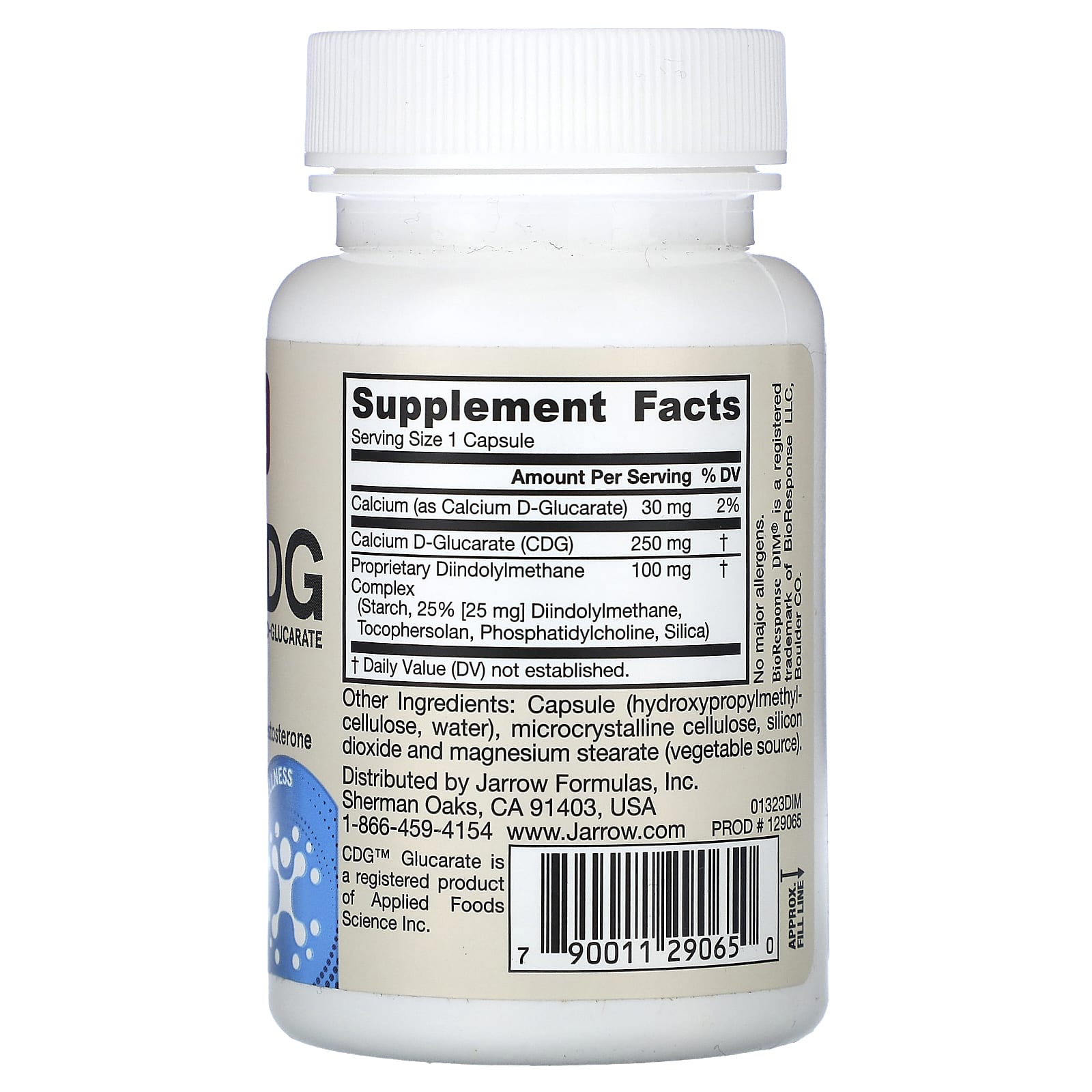 Jarrow Formulas DIM + CDG - Hormone Balance & Detox Support - Image 2