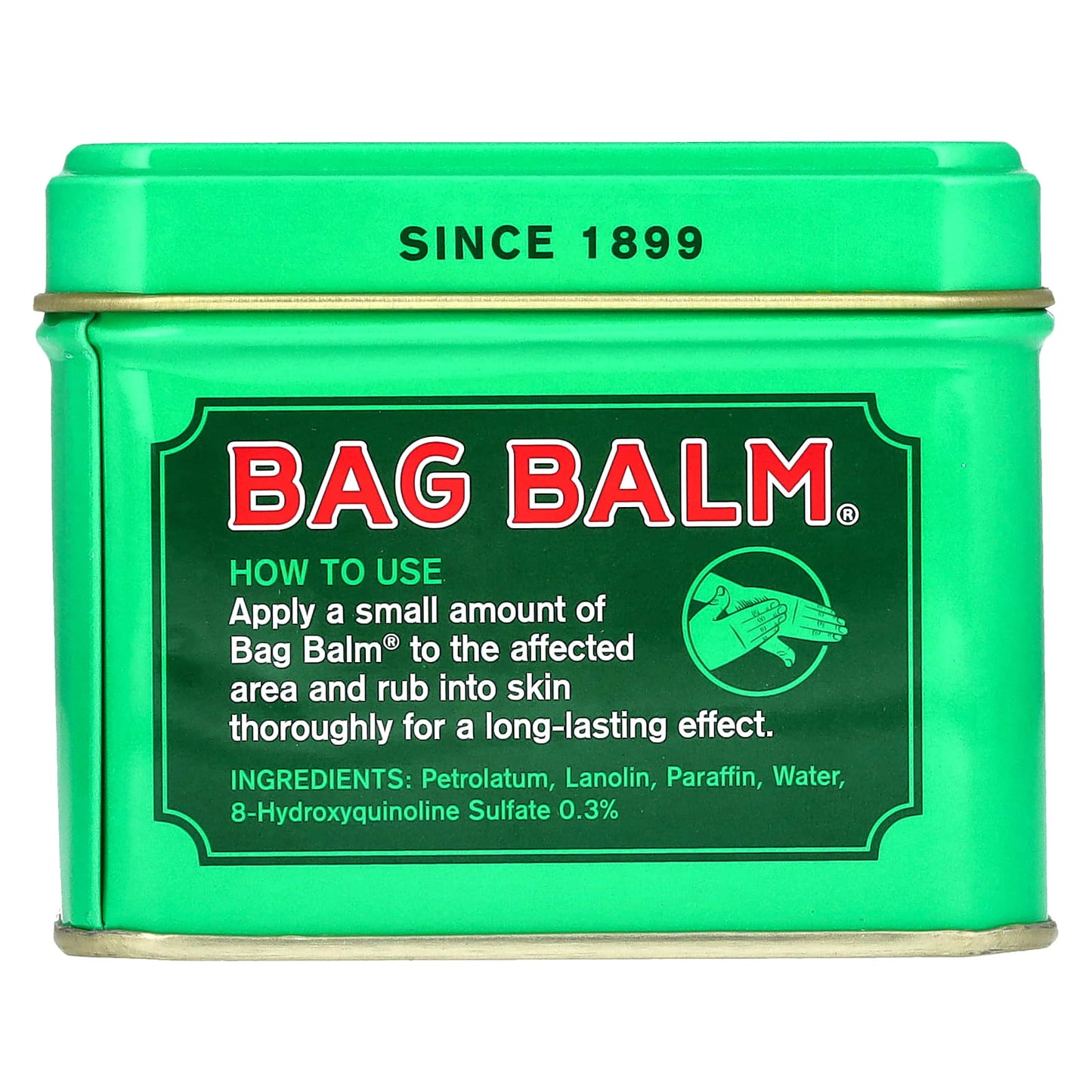 Lanolin Enriched Skin Moisturizer, Dry Skin Relief, 8 oz - Bag Balm - Image 2