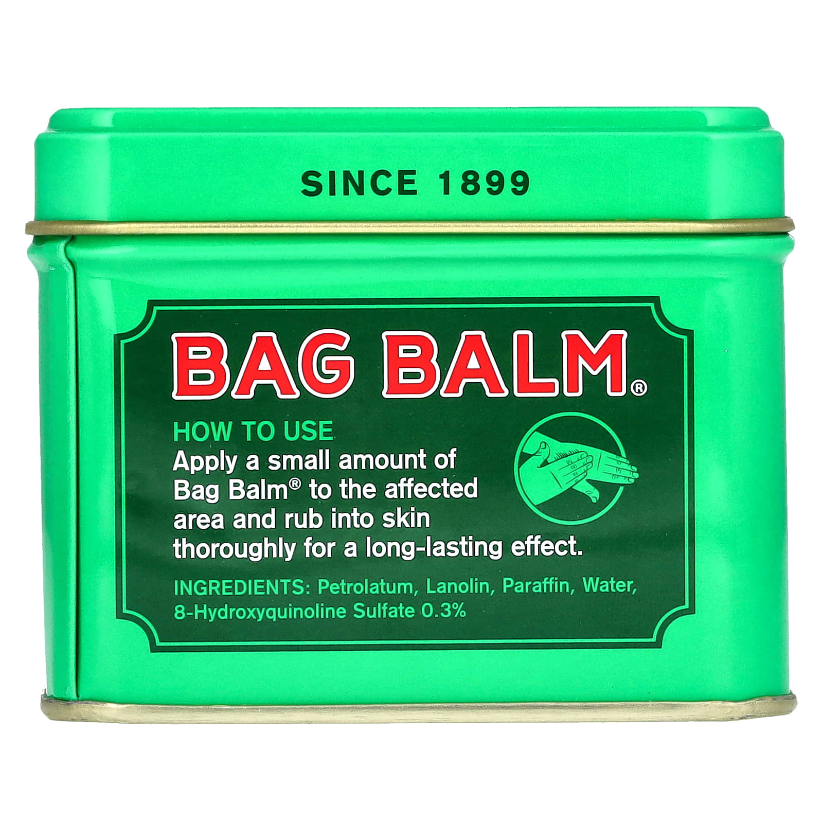 Lanolin Enriched Skin Moisturizer, Dry Skin Relief, 8 oz - Bag Balm - Image 2