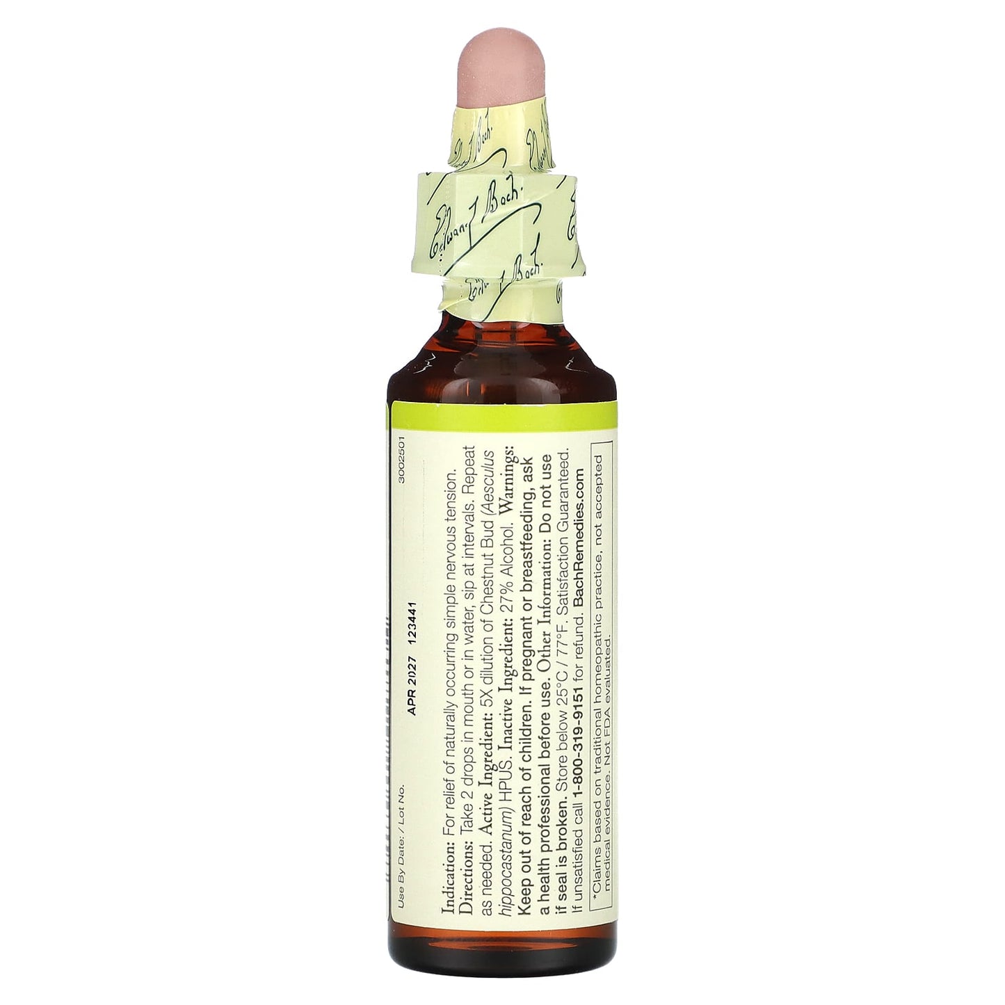 Learn from Past Mistakes with Bach's Chestnut Bud Remedies, 0.7 oz - Image 2
