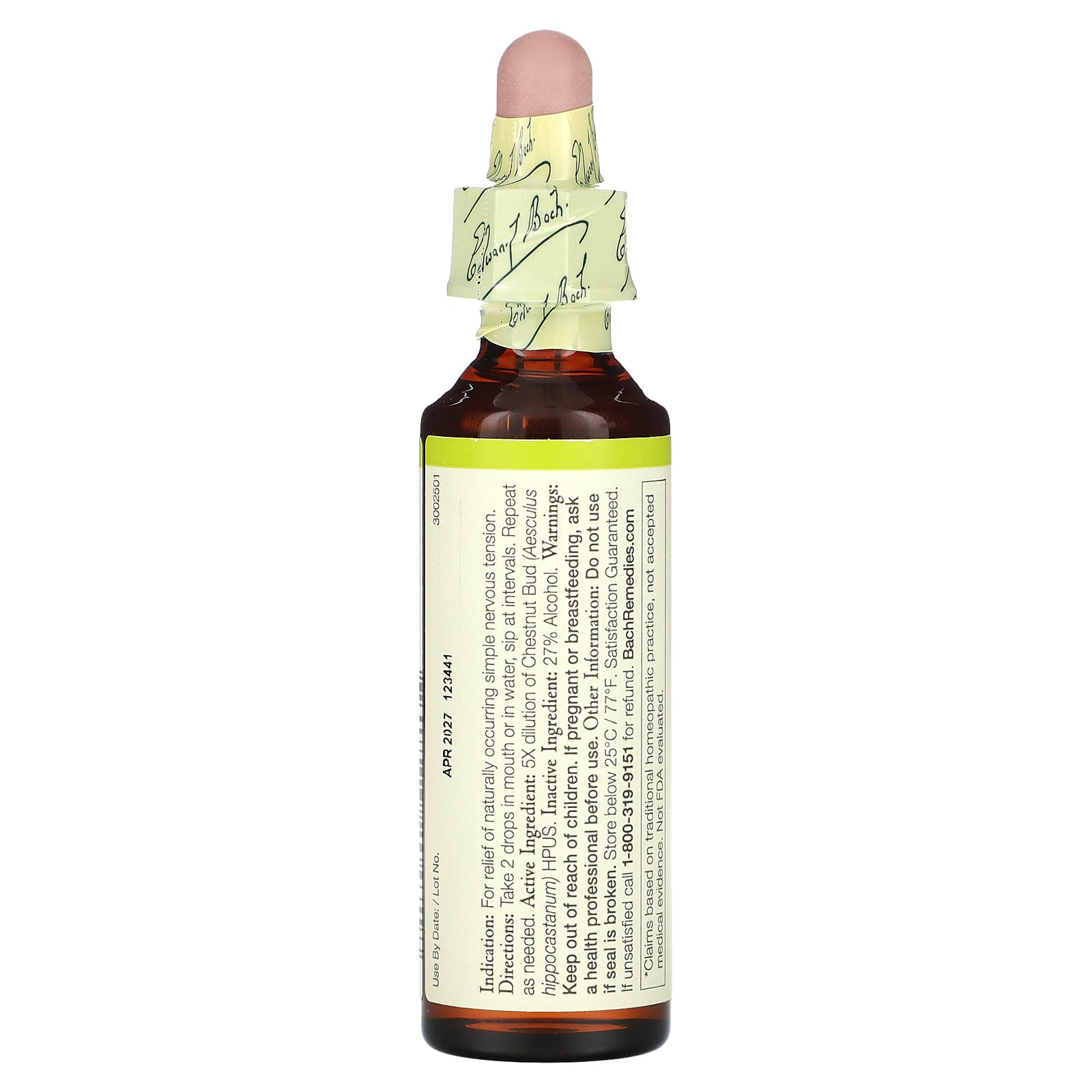 Learn from Past Mistakes with Bach's Chestnut Bud Remedies, 0.7 oz - Image 2