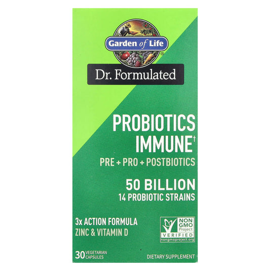Boost Immune System with Garden of Life Probiotics Supplement - 30 Capsules - Image 1