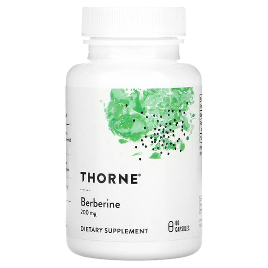 Thorne, Berberine, 200 mg, 60 Capsules - Image 1