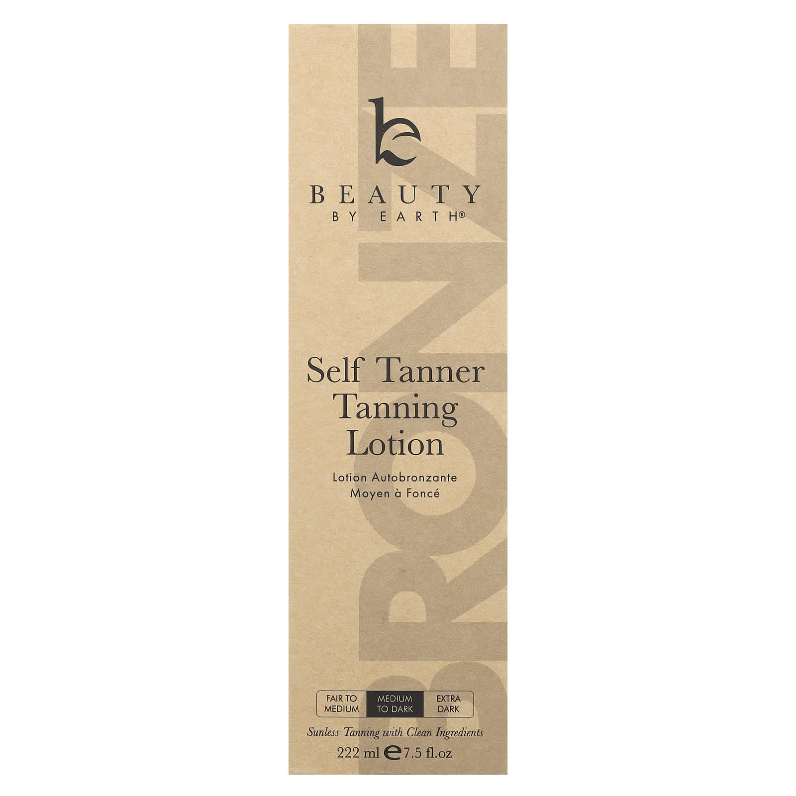 Natural Self Tanner Lotion by Beauty By Earth, Cruelty-Free & Vegan - Image 2