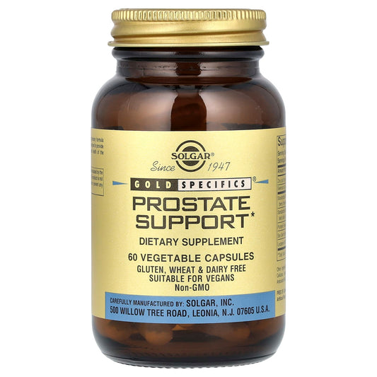 Solgar, Gold Specifics, Prostate Support, 60 Vegetable Capsules - Image 1