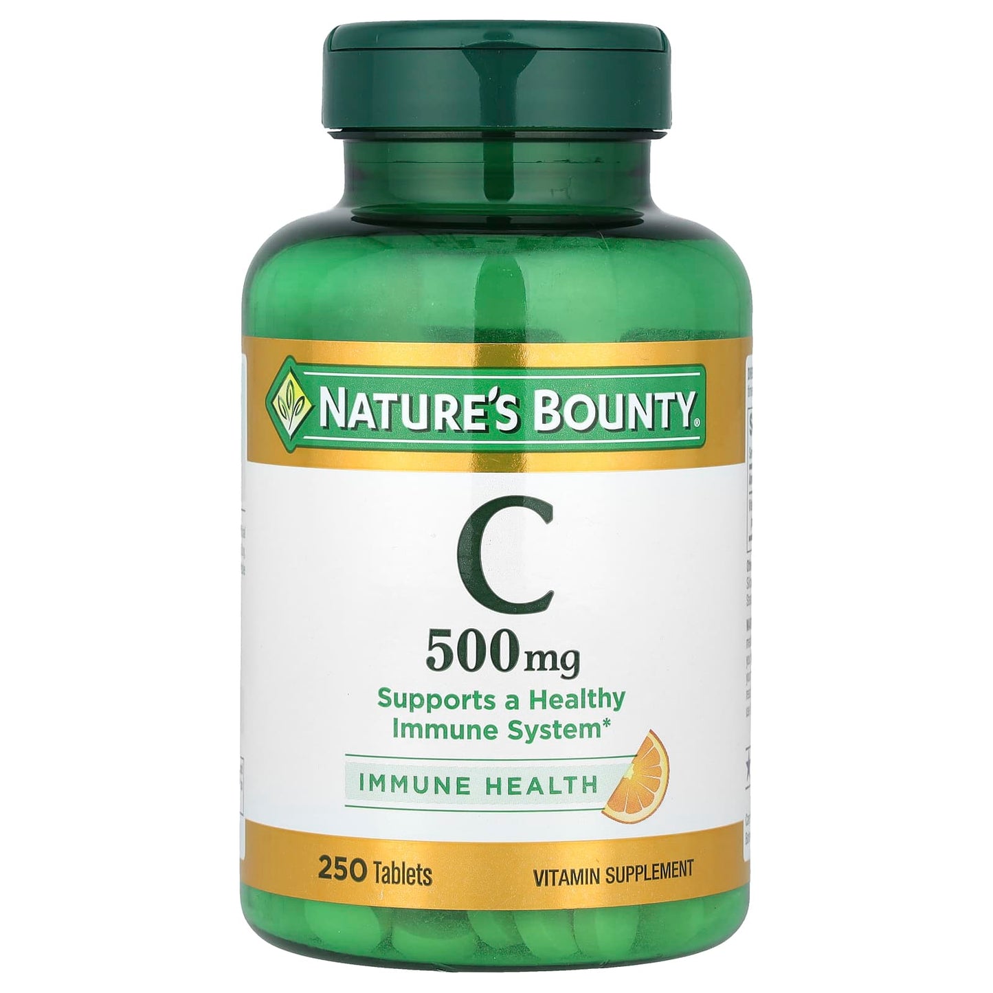 Nature's Bounty, Vitamin C, 500 mg, 250 Tablets - Image 1