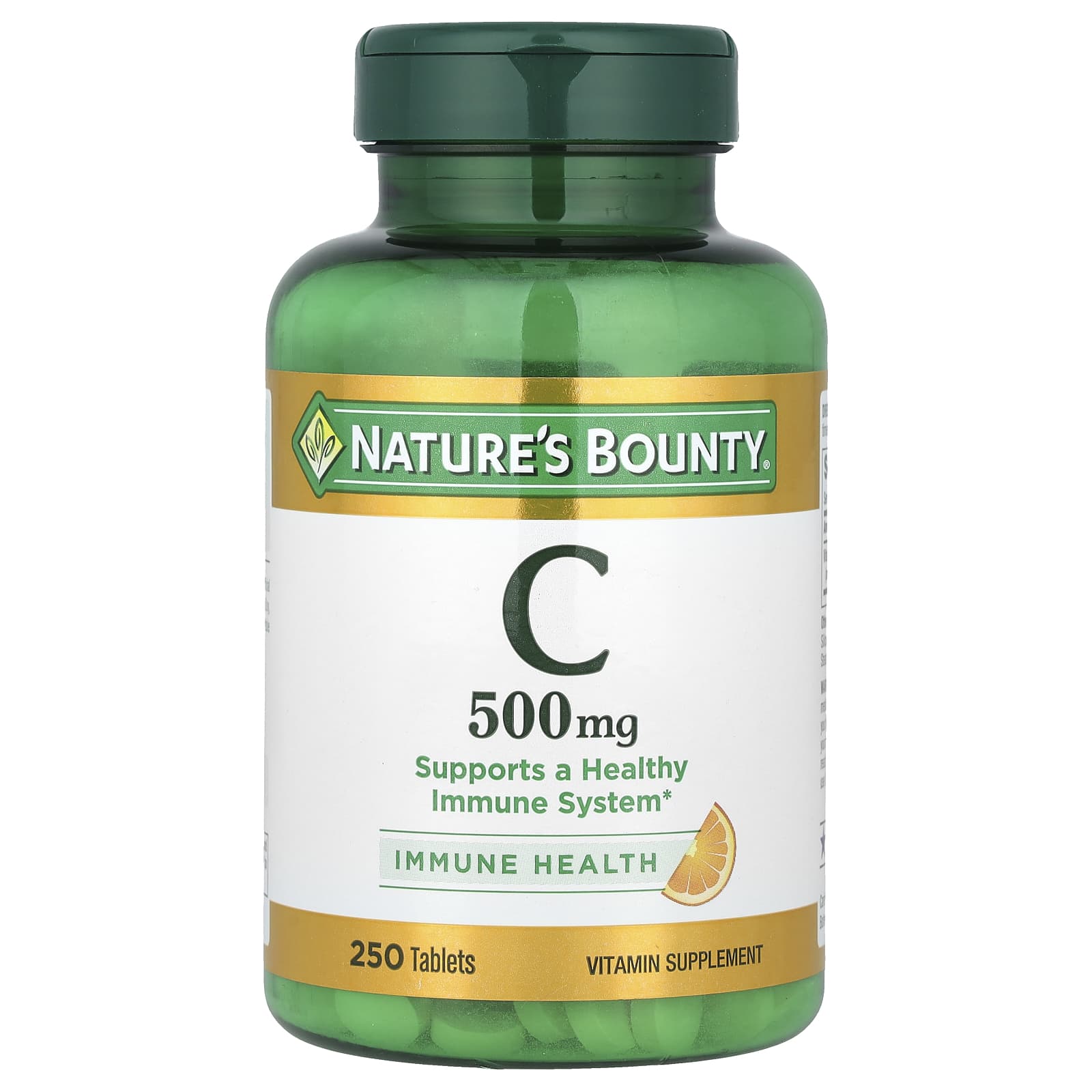 Nature's Bounty, Vitamin C, 500 mg, 250 Tablets - Image 1