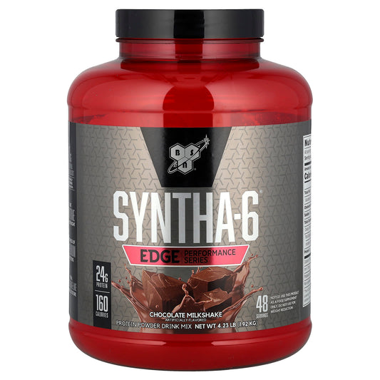 BSN Syntha-6 Edge Protein Powder Drink Mix, Chocolate Milkshake, 2.11 lbs - Image 1