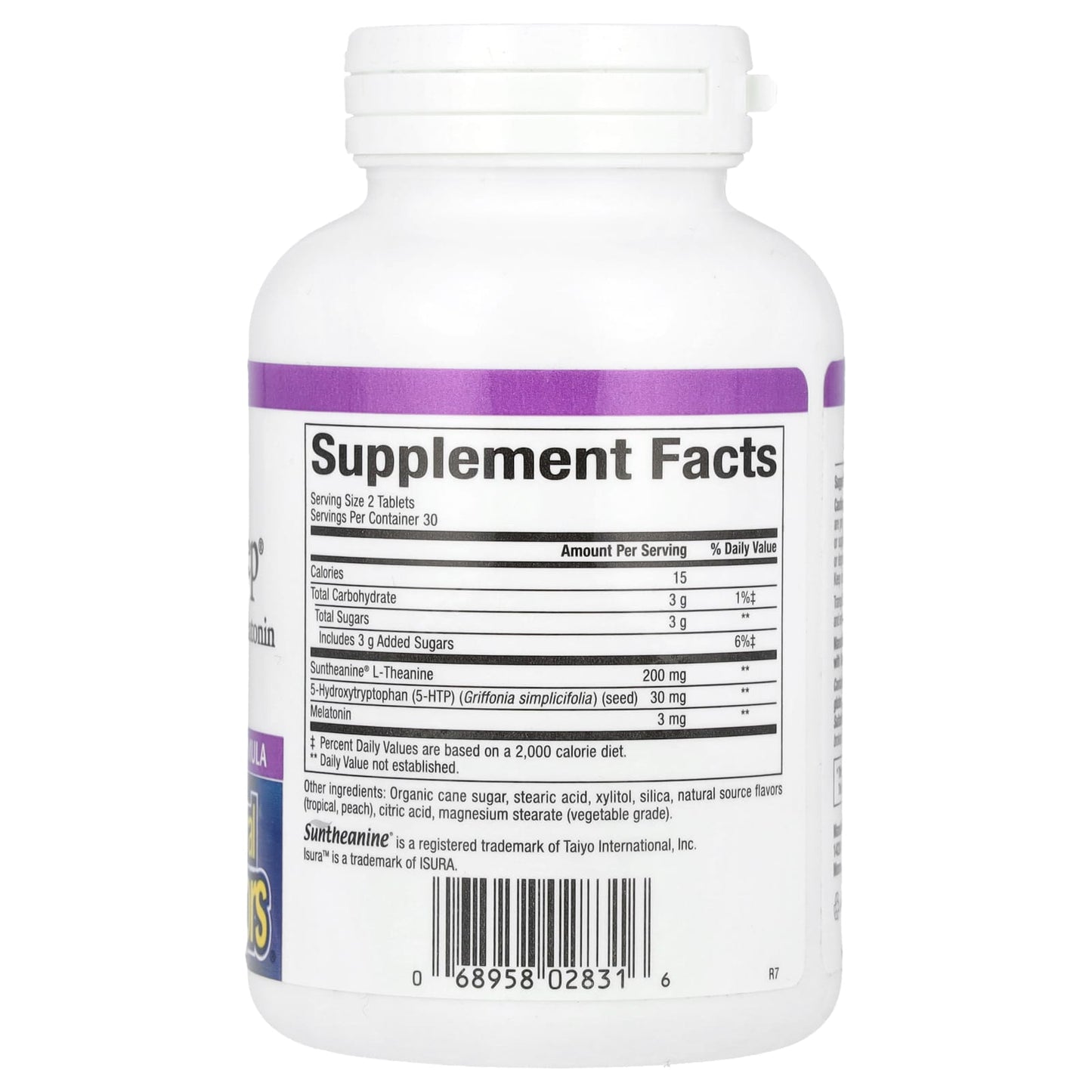 Natural Factors, Stress-Relax®, Tranquil Sleep®, 60 Chewable Tablets - Image 2