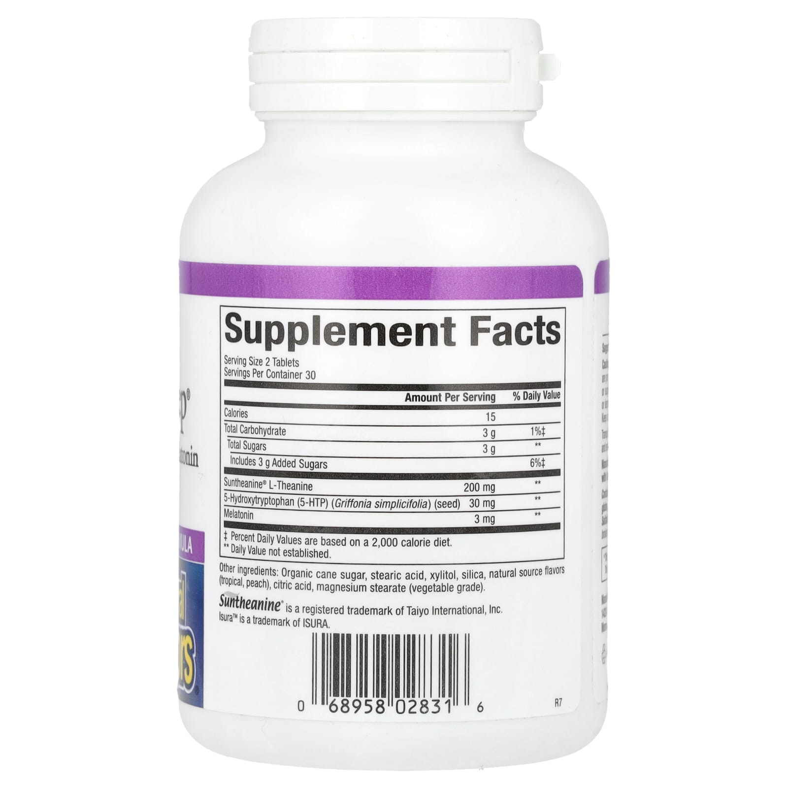 Natural Factors, Stress-Relax®, Tranquil Sleep®, 60 Chewable Tablets - Image 2