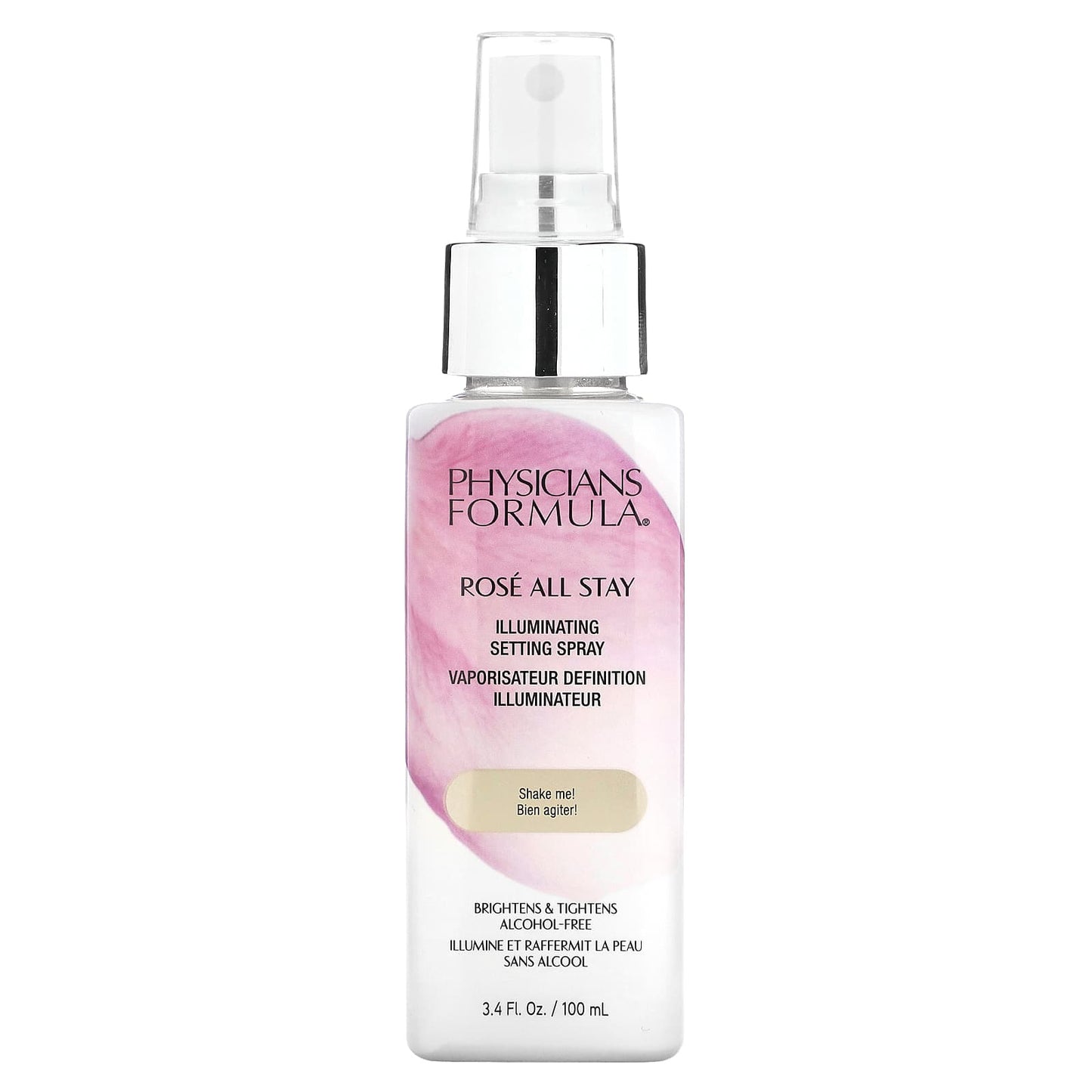 Physicians Formula, Rosé All Stay, Illuminating Setting Spray, Alcohol-Free, 3.4 fl oz (100 ml) - Image 1