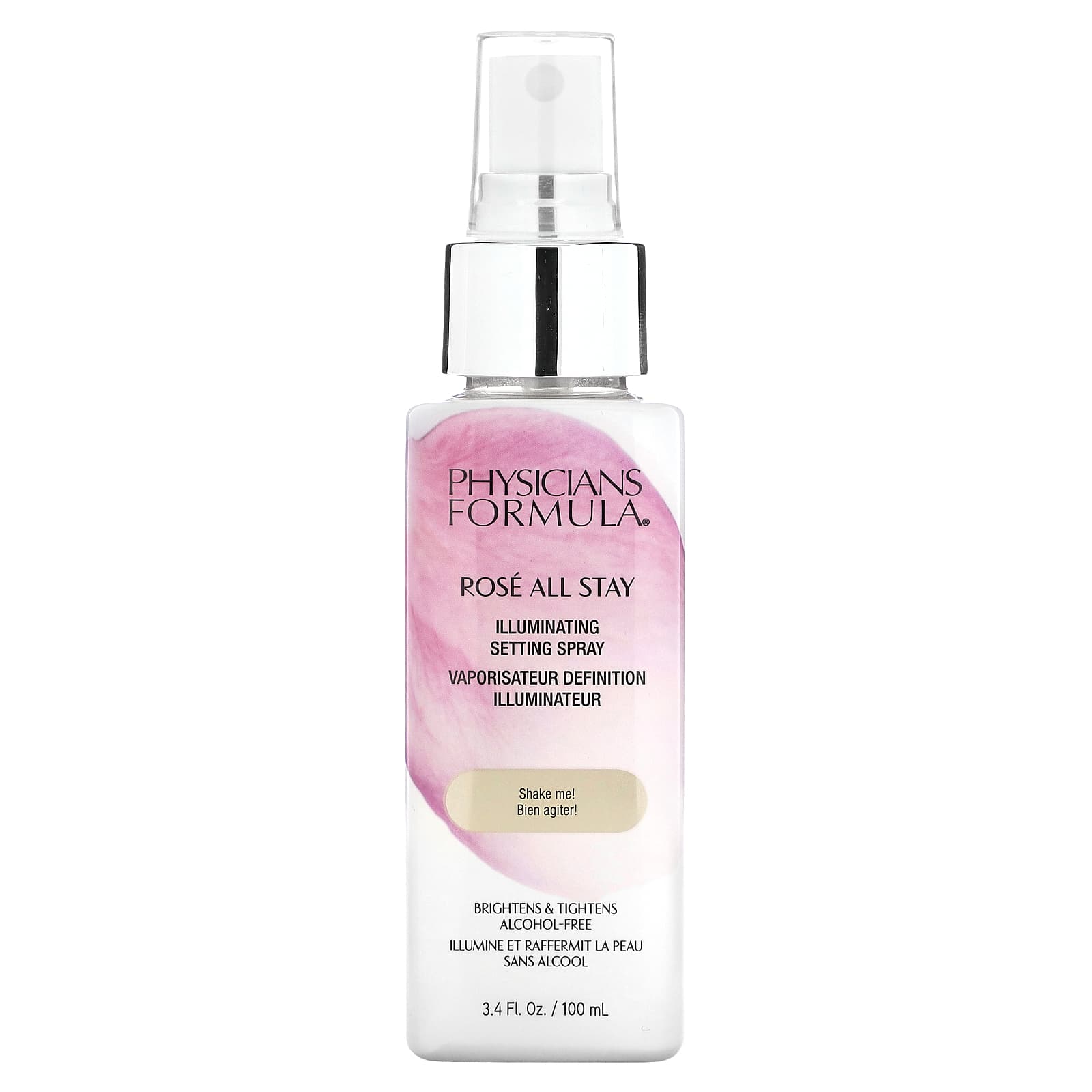Physicians Formula, Rosé All Stay, Illuminating Setting Spray, Alcohol-Free, 3.4 fl oz (100 ml) - Image 1