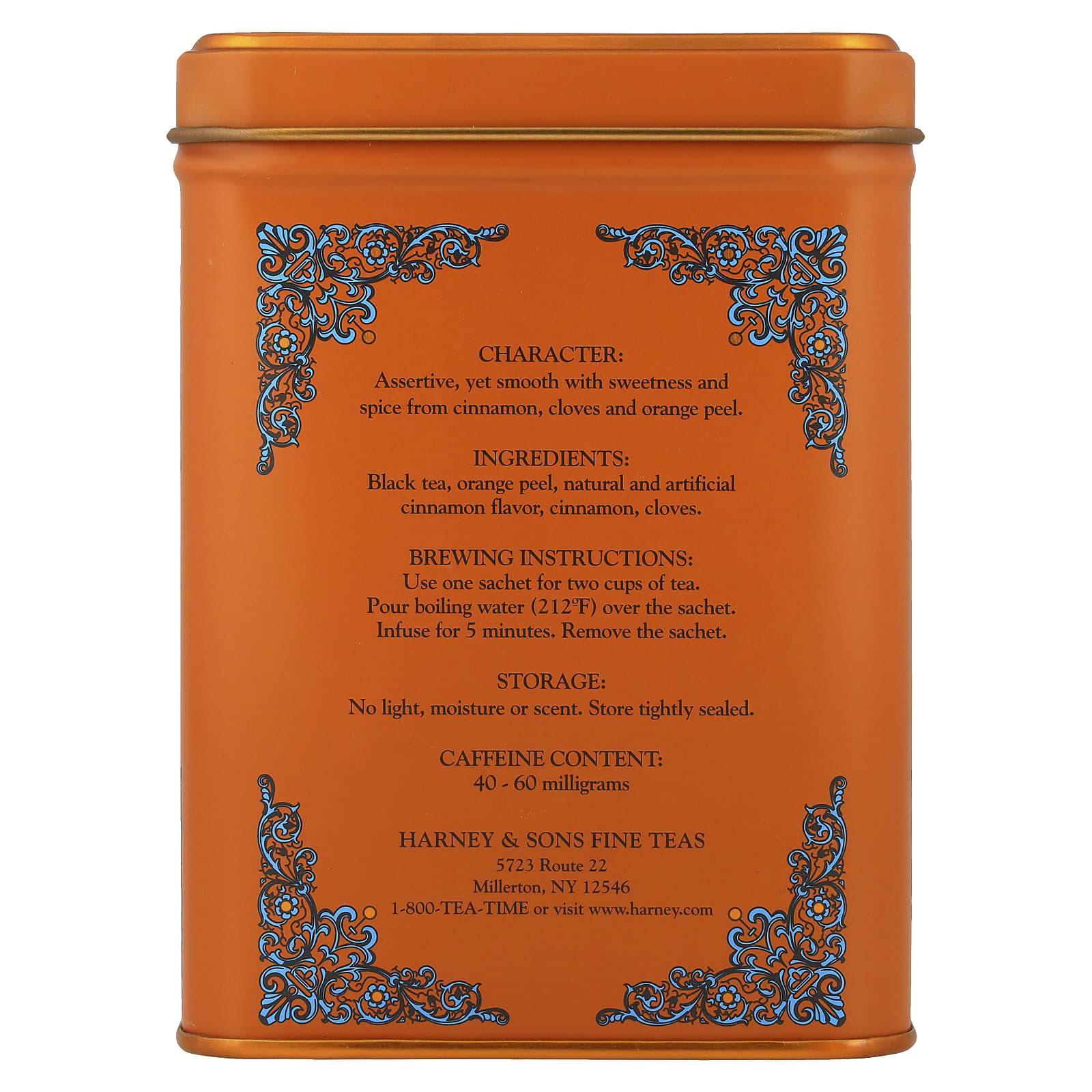 Harney & Sons Black Tea with Warming Spices, 20 Sachets - Image 2