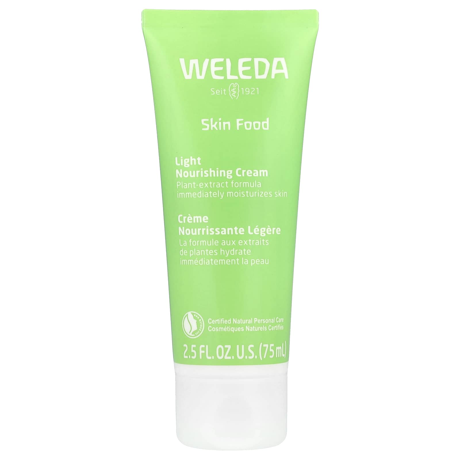 Weleda, Skin Food, Light Nourishing Cream, 2.5 fl oz (75 ml) - Image 1