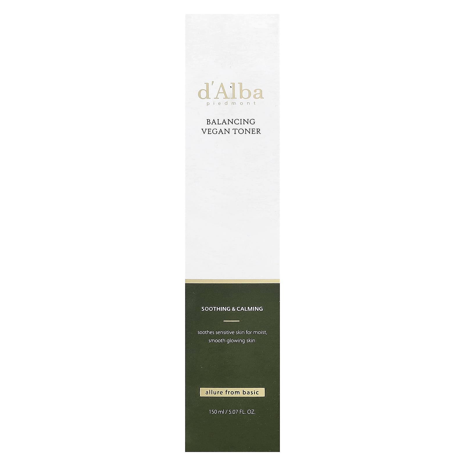 d'Alba Balancing Vegan Toner 5.07 fl oz (150 ml) for Sensitive Skin - Image 2