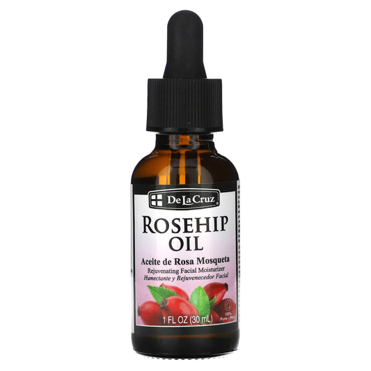 De La Cruz Rosehip Oil: Rejuvenate Your Skin with 100% Pure Oil - Image 1