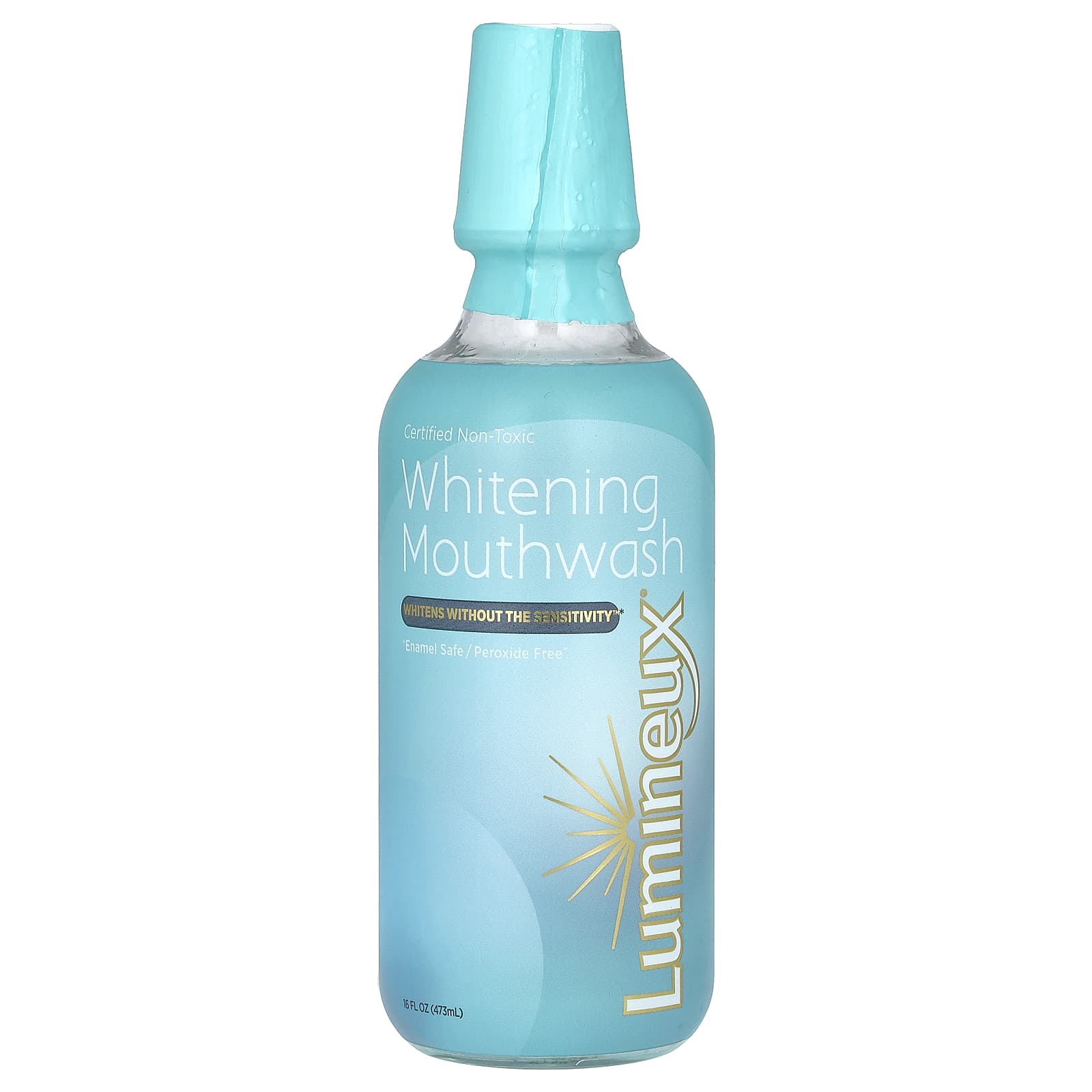 Lumineux Oral Essentials, Certified Non-Toxic Whitening Mouthwash, 16 fl oz (473 ml) - Image 1