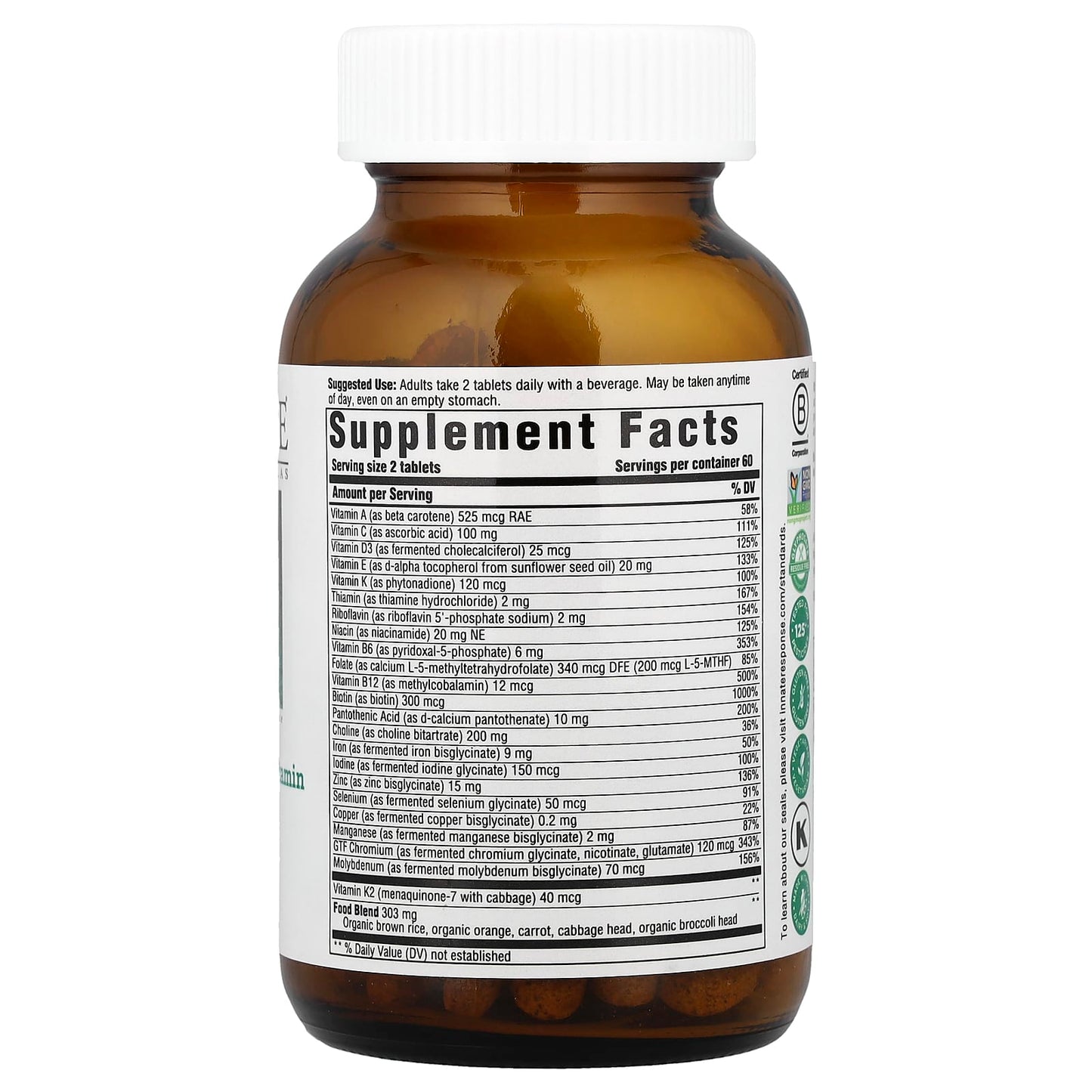 Innate Response Women's 40+ Multivitamin, 120 Tablets - Image 2