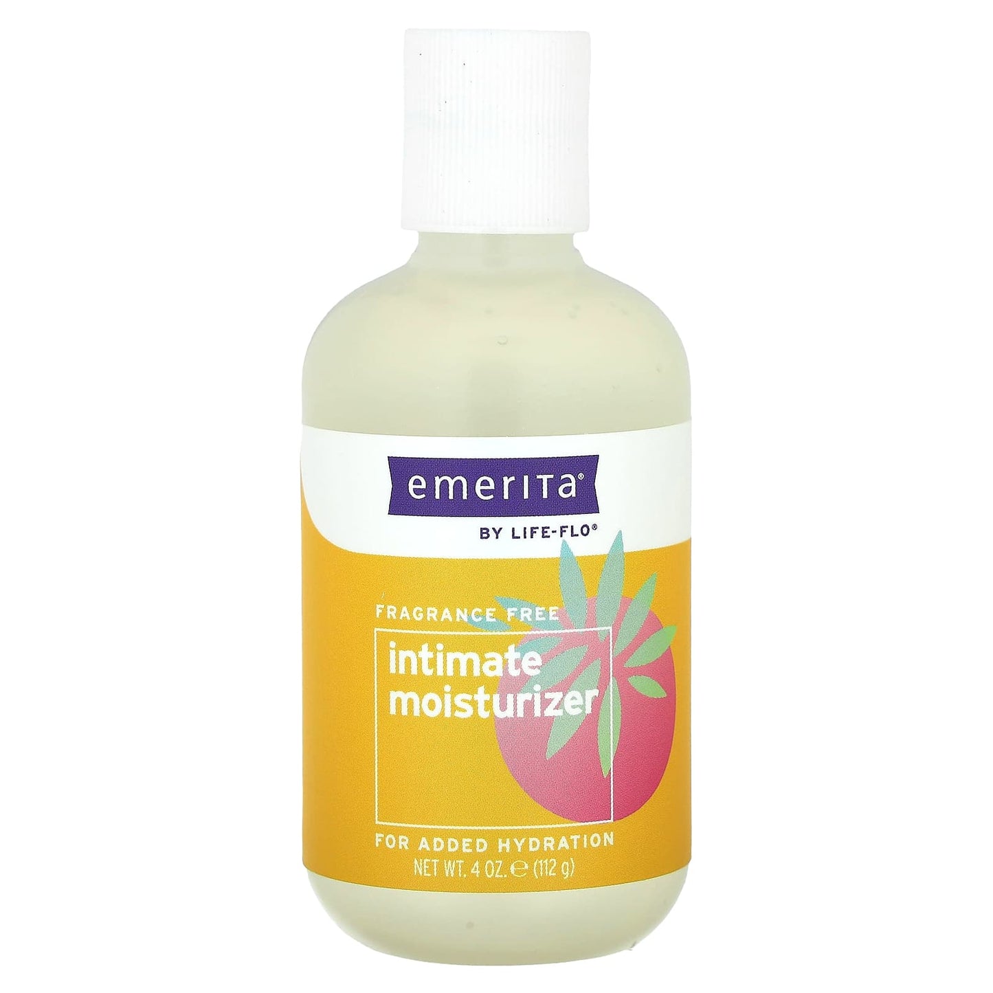 Emerita Intimate Moisturizer, Fragrance-Free, 4 oz for Vaginal Hydration - Image 1