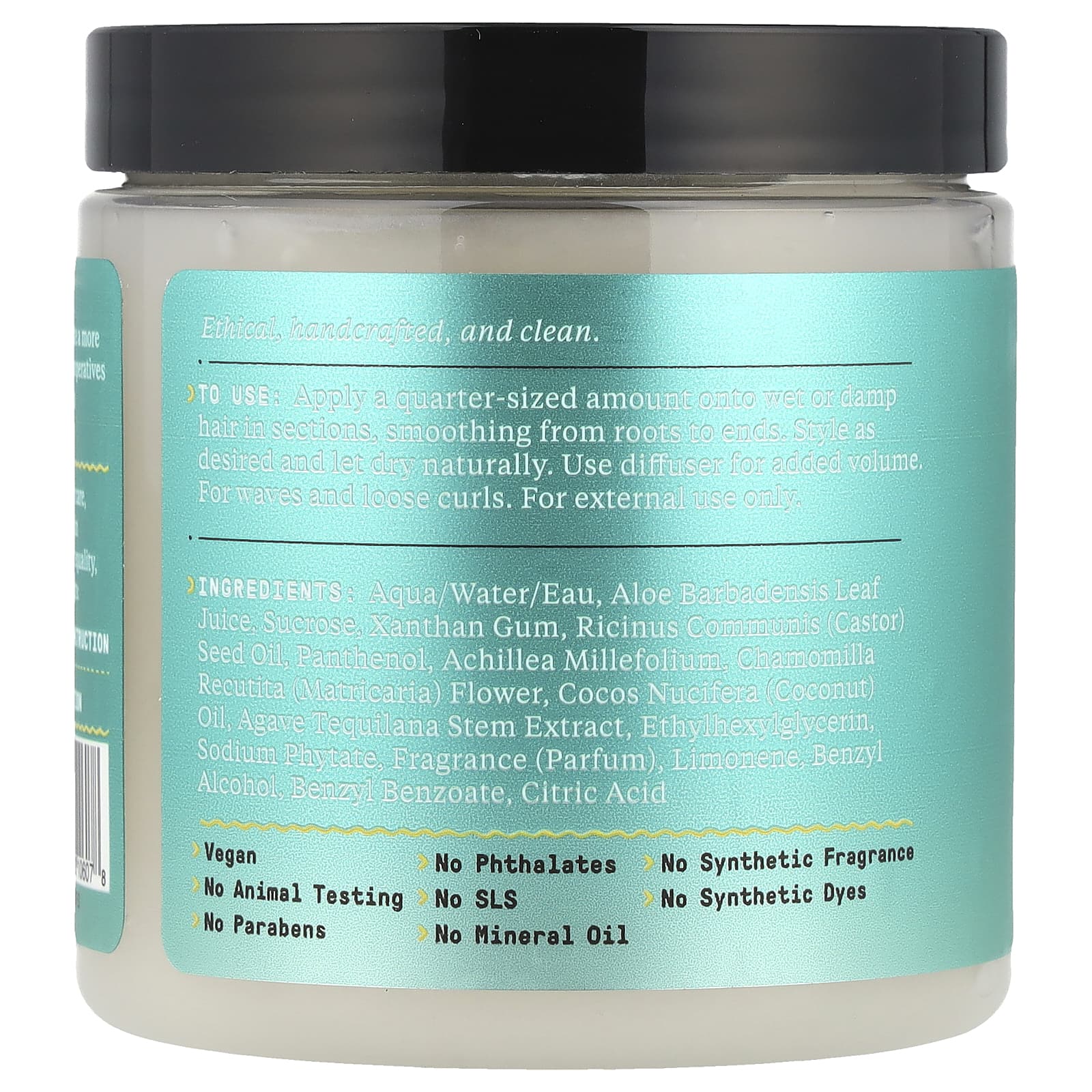 Alaffia Beautiful Curls Defining Gel for Waves & Loose Curls, 8 oz - Image 2