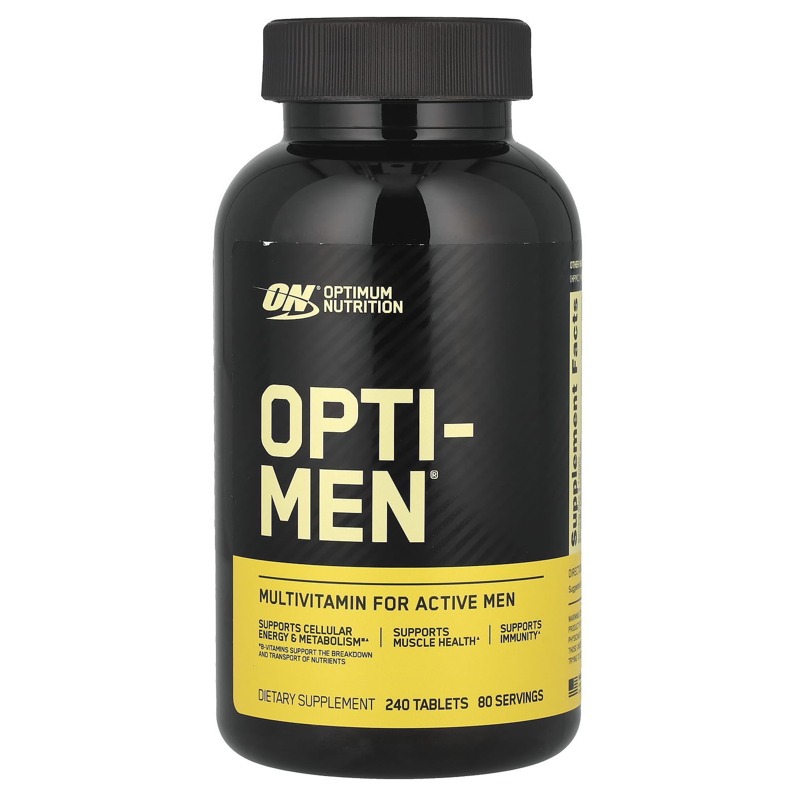 Optimum Nutrition, Opti-Men®, Multivitamin For Active Men, 240 Tablets - Image 1