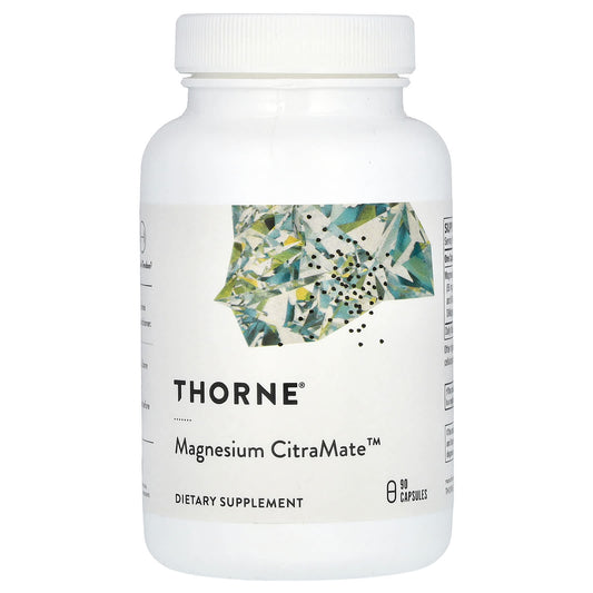 Thorne, Magnesium CitraMate, 90 Capsules (135 mg per Capsule) - Image 1