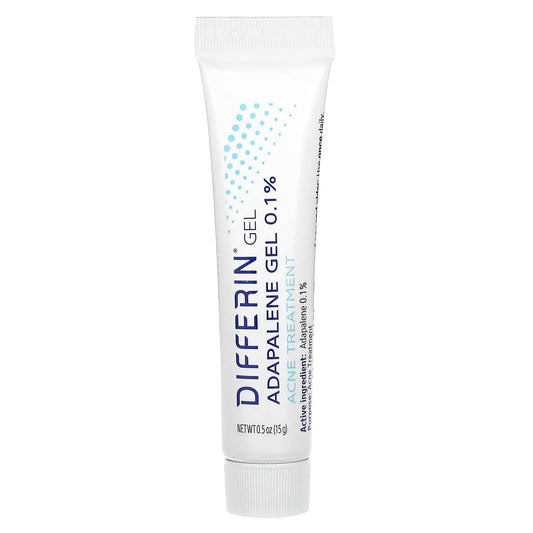 Differin Adapalene Gel 0.1% Acne Treatment for Sensitive Skin - Image 1