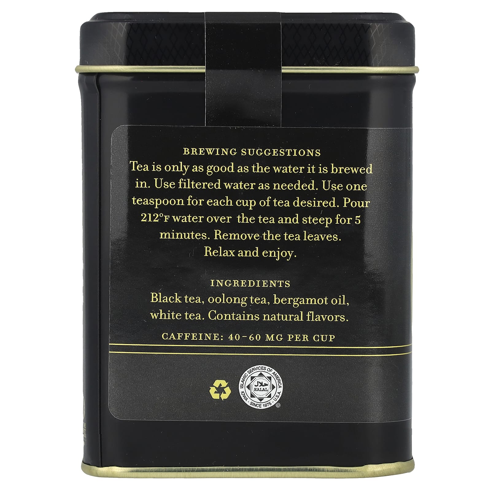 Harney & Sons Earl Grey Supreme Tea with Silver Tips 4 oz - Image 2