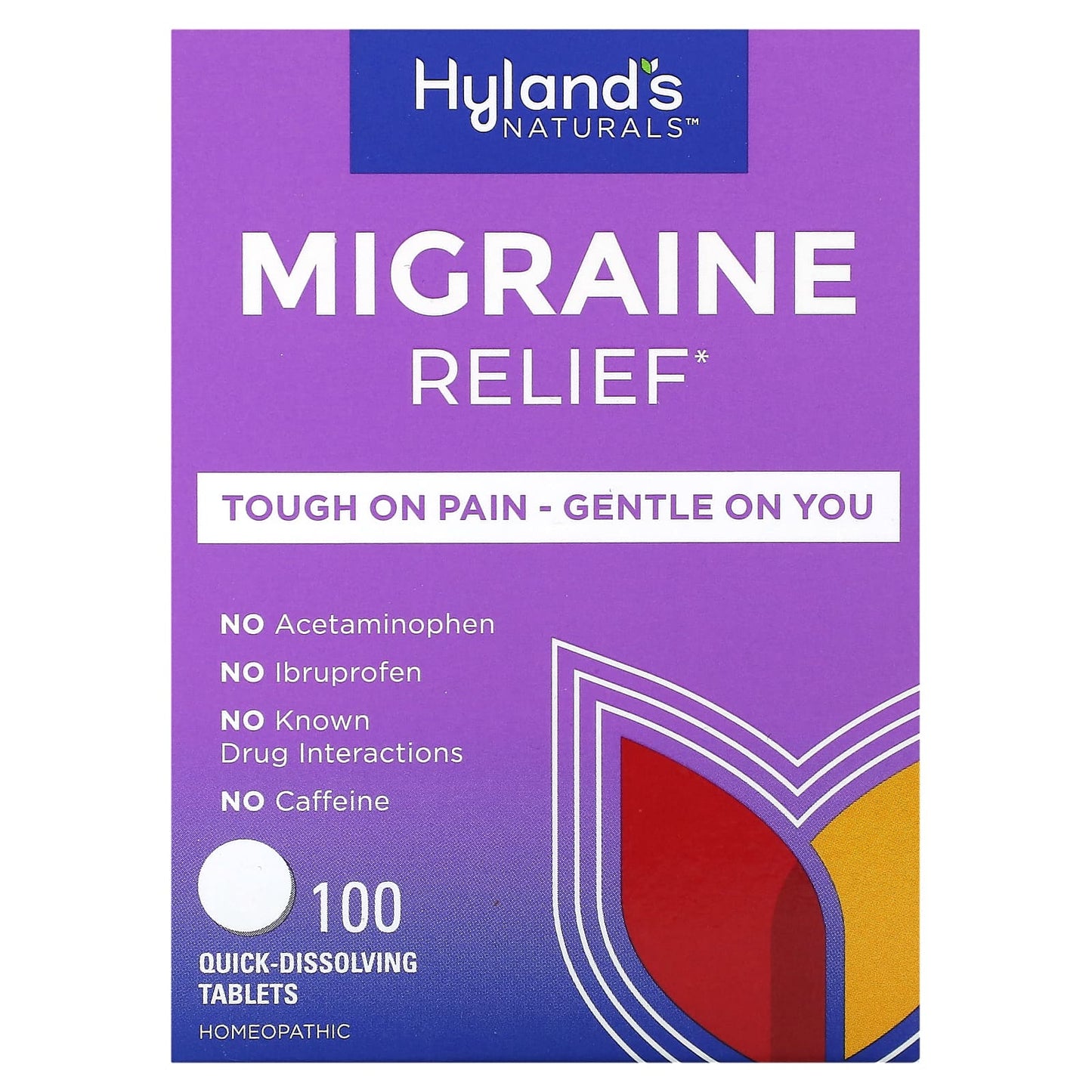 Natural Migraine Relief with Hyland's - Fast-Acting, Non-Drowsy - Image 1