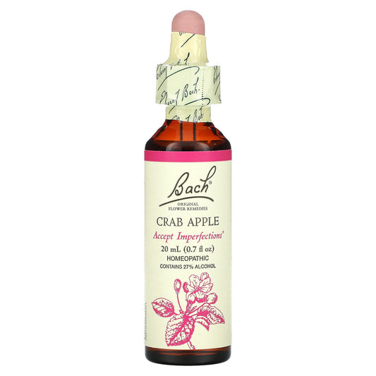 <strong>Bach Original Flower Remedies Crab Apple</strong> for Nervous Tension Relief, 0.7 fl oz (20 ml) - Image 1