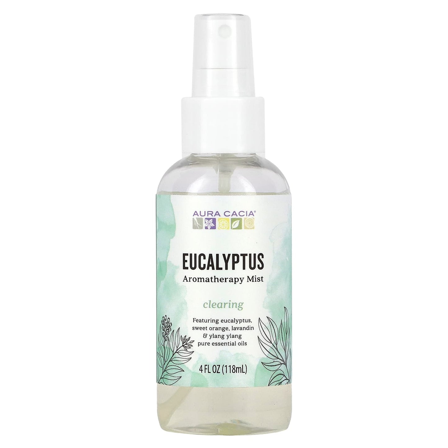 Eucalyptus Aromatherapy Mist by Aura Cacia - 4 fl oz - Image 1