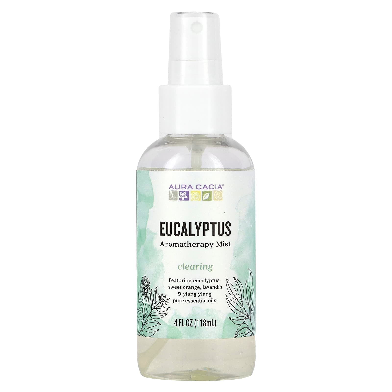 Eucalyptus Aromatherapy Mist by Aura Cacia - 4 fl oz - Image 1