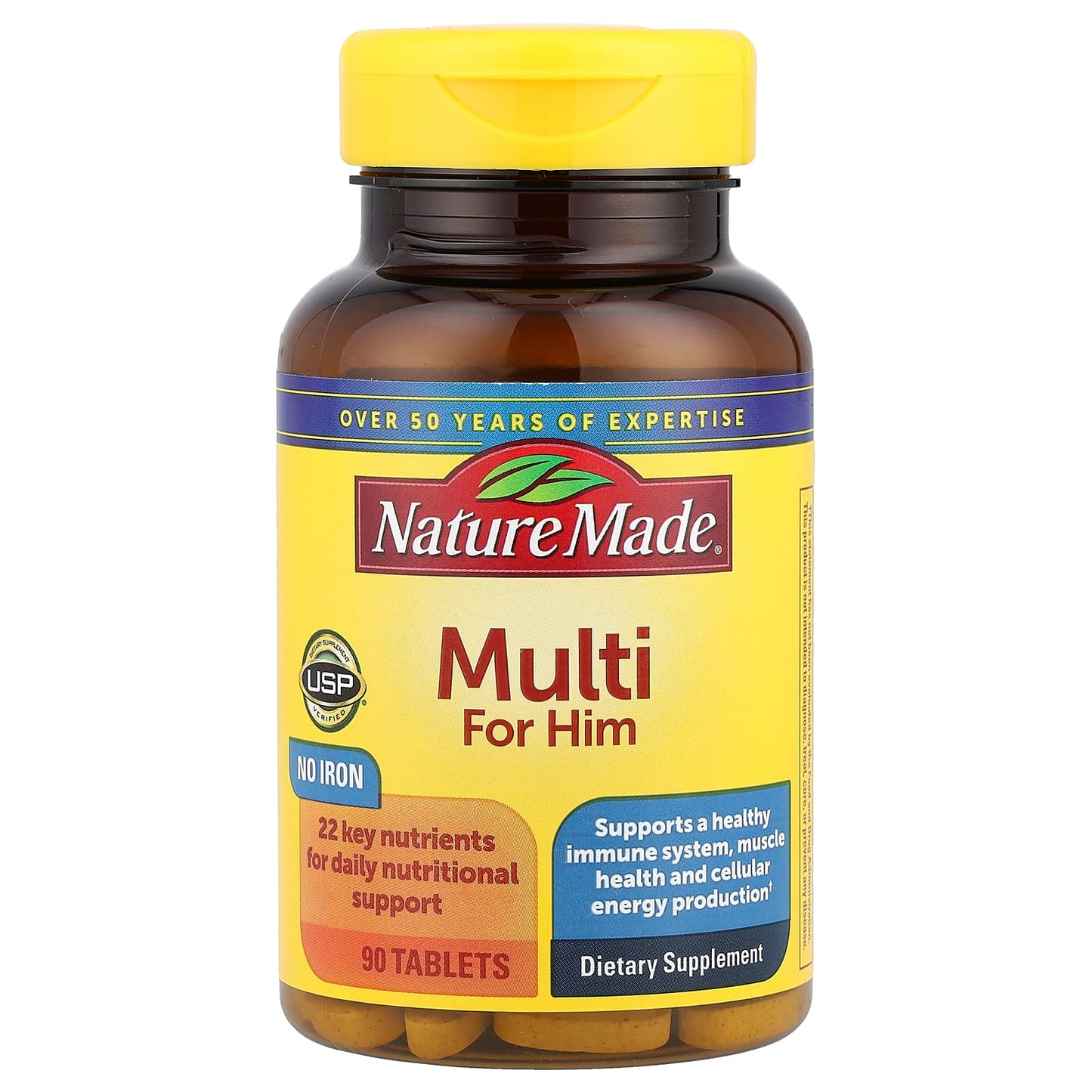 Nature Made, Multi for Him, 90 Tablets - Image 1