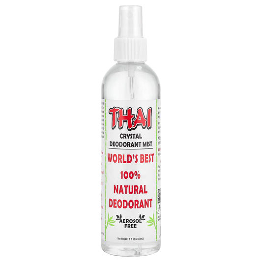 Thai Deodorant Stone, Crystal Deodorant Mist, 8 fl oz (240 ml) - Image 1
