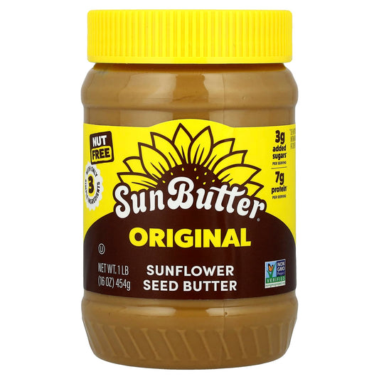 SunButter, Sunflower Seed Butter, Original, 16 oz (454 g) - Image 1